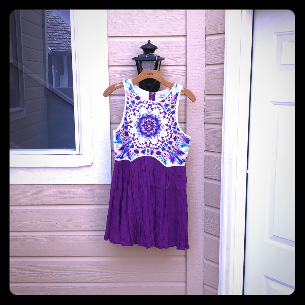 Purple Skater Dress